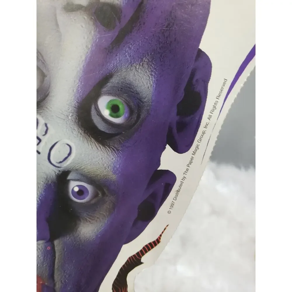1997 Trick‎ or Treat PAPER MAGIC GROUP Halloween die cut retro vintage vampire